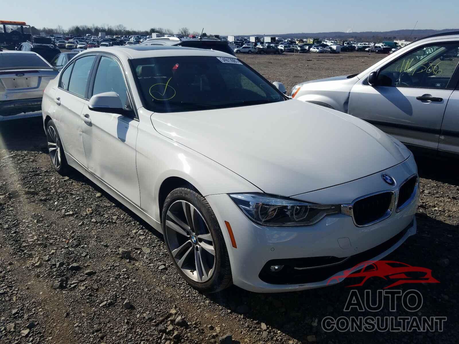 BMW 3 SERIES 2016 - WBA8E3G55GNU38529