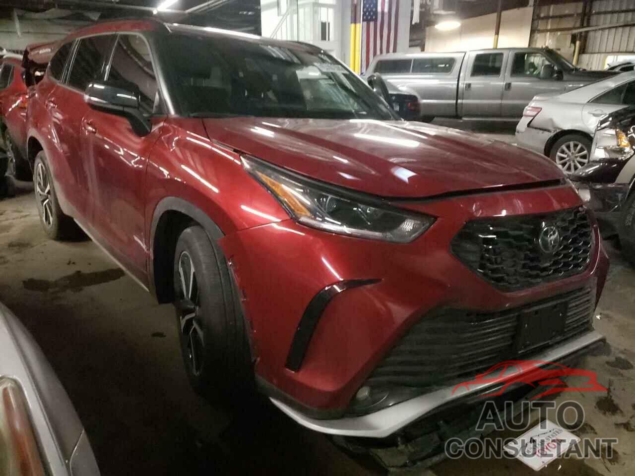 TOYOTA HIGHLANDER 2021 - 5TDJZRBH4MS127578