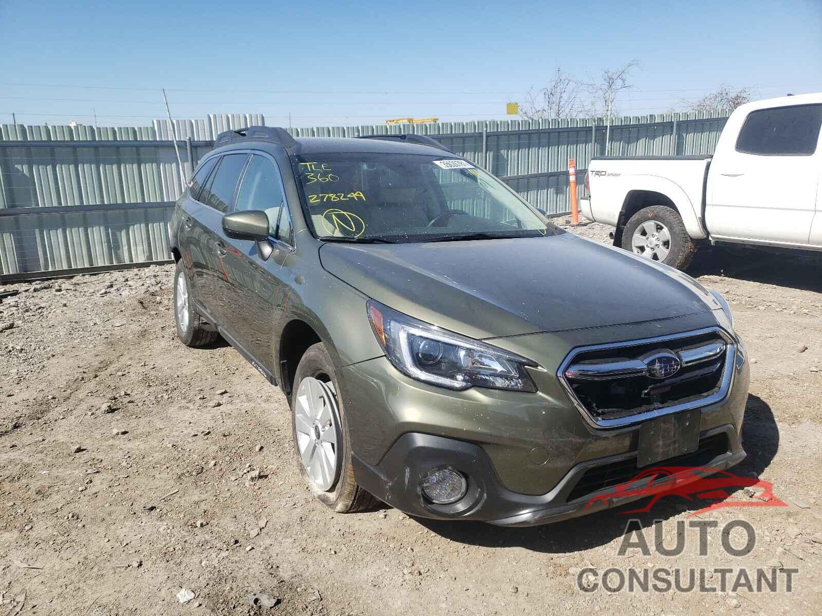 SUBARU OUTBACK 2019 - 4S4BSAFC2K3278244