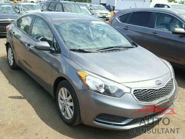 KIA FORTE 2016 - KNAFX4A69G5504475