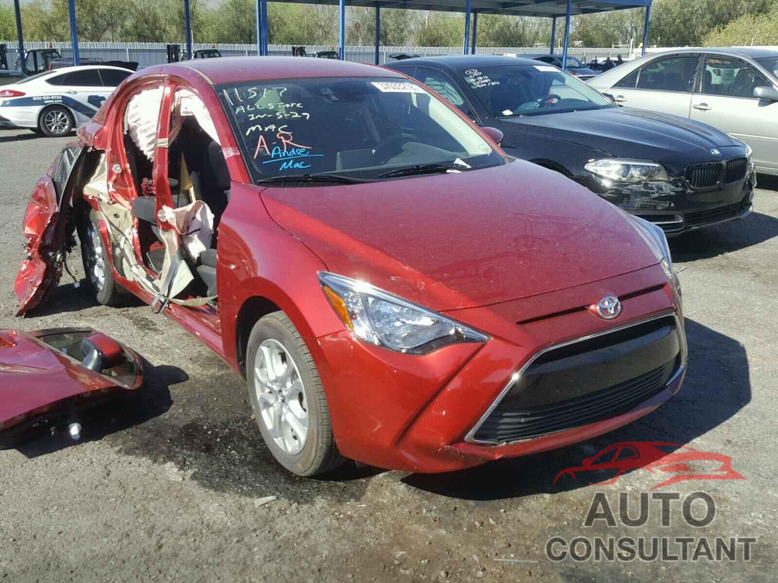 TOYOTA YARIS 2017 - 3MYDLBYVXHY194351