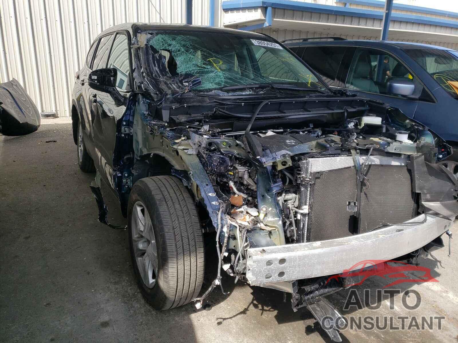 TOYOTA HIGHLANDER 2021 - 5TDBZRBH9MS087163
