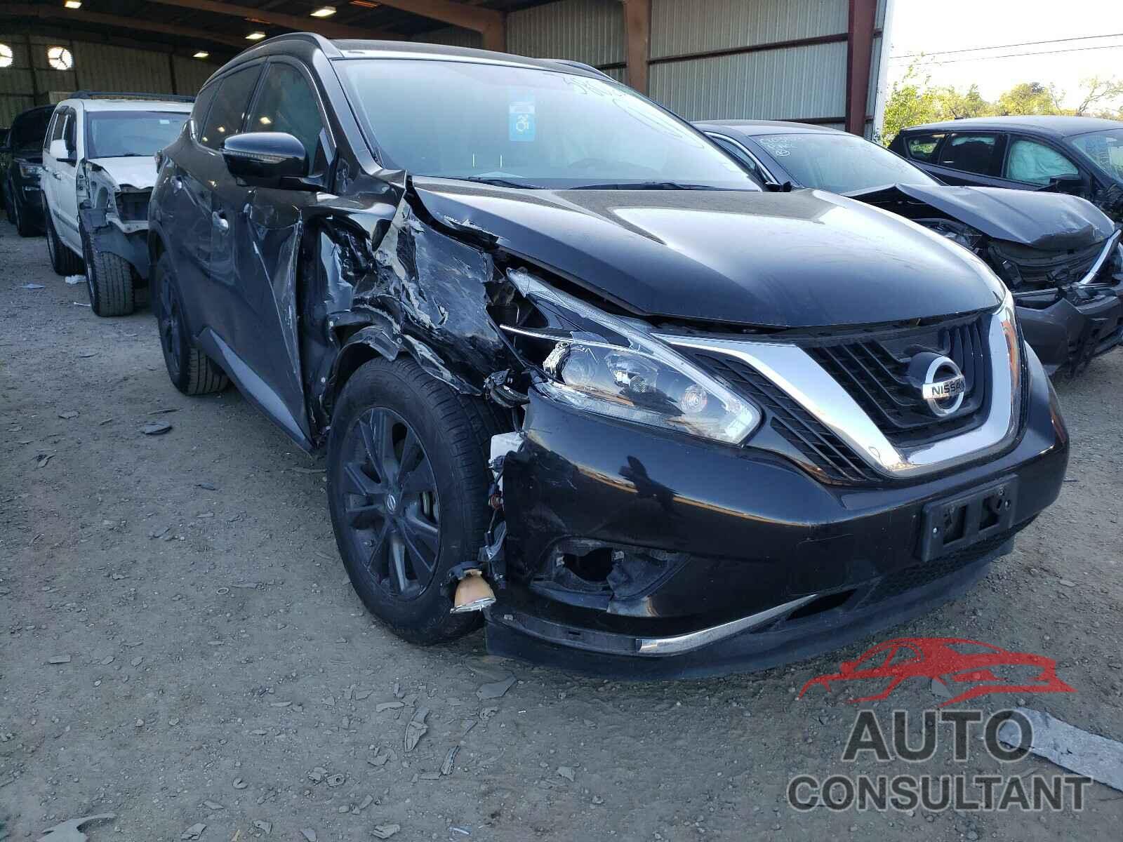 NISSAN MURANO 2018 - 5N1AZ2MG1JN191117