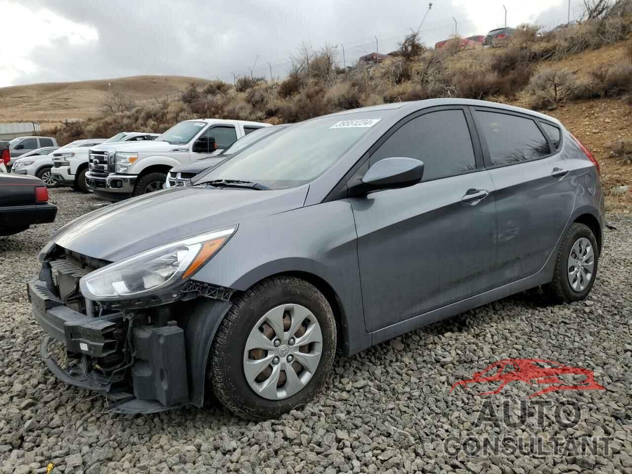 HYUNDAI ACCENT 2017 - KMHCT5AE6HU321276