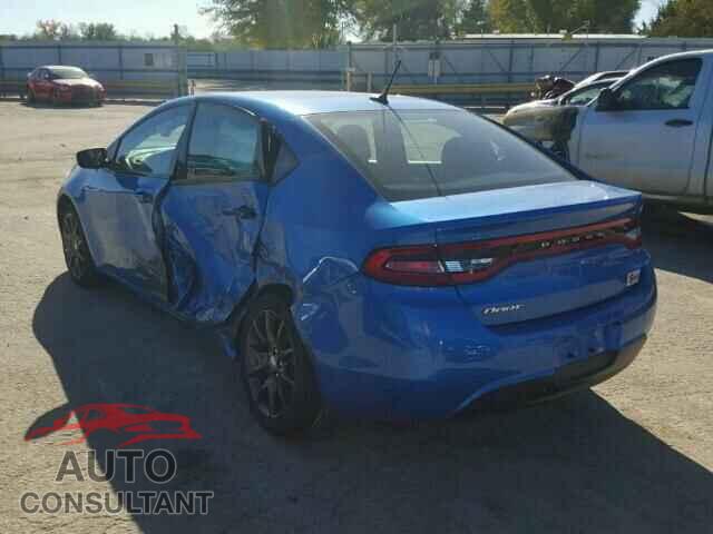 DODGE DART 2015 - 1C3CDFAAXFD434413