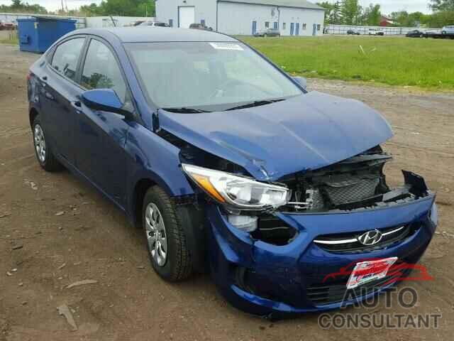 HYUNDAI ACCENT 2016 - KMHCT4AEXGU955506