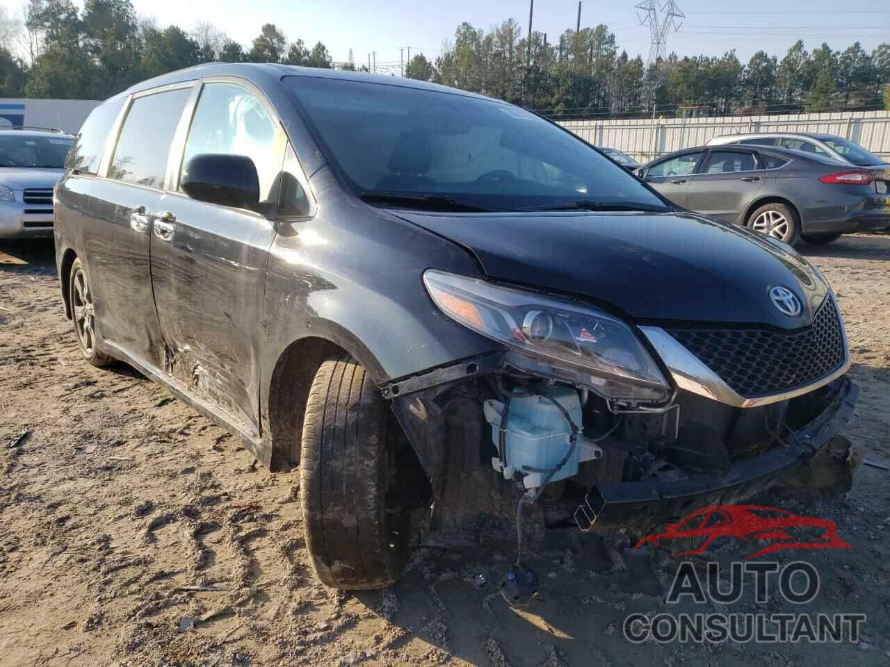 TOYOTA SIENNA 2017 - 5TDXZ3DC2HS777007