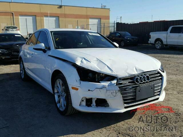 AUDI A4 2017 - WAUBNAF42HN022958