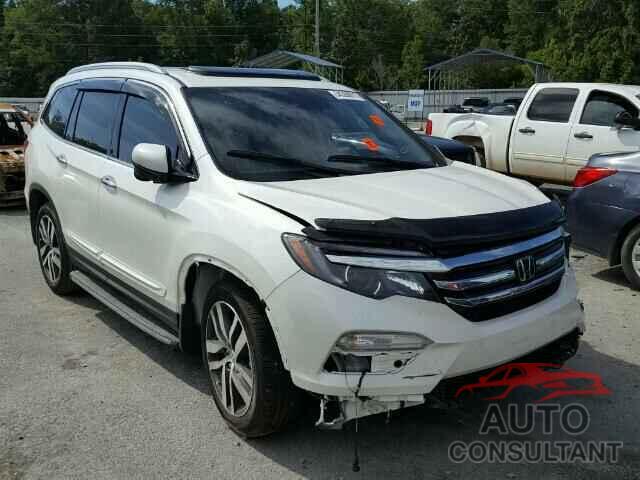 HONDA PILOT 2017 - 5FNYF5H90HB009439