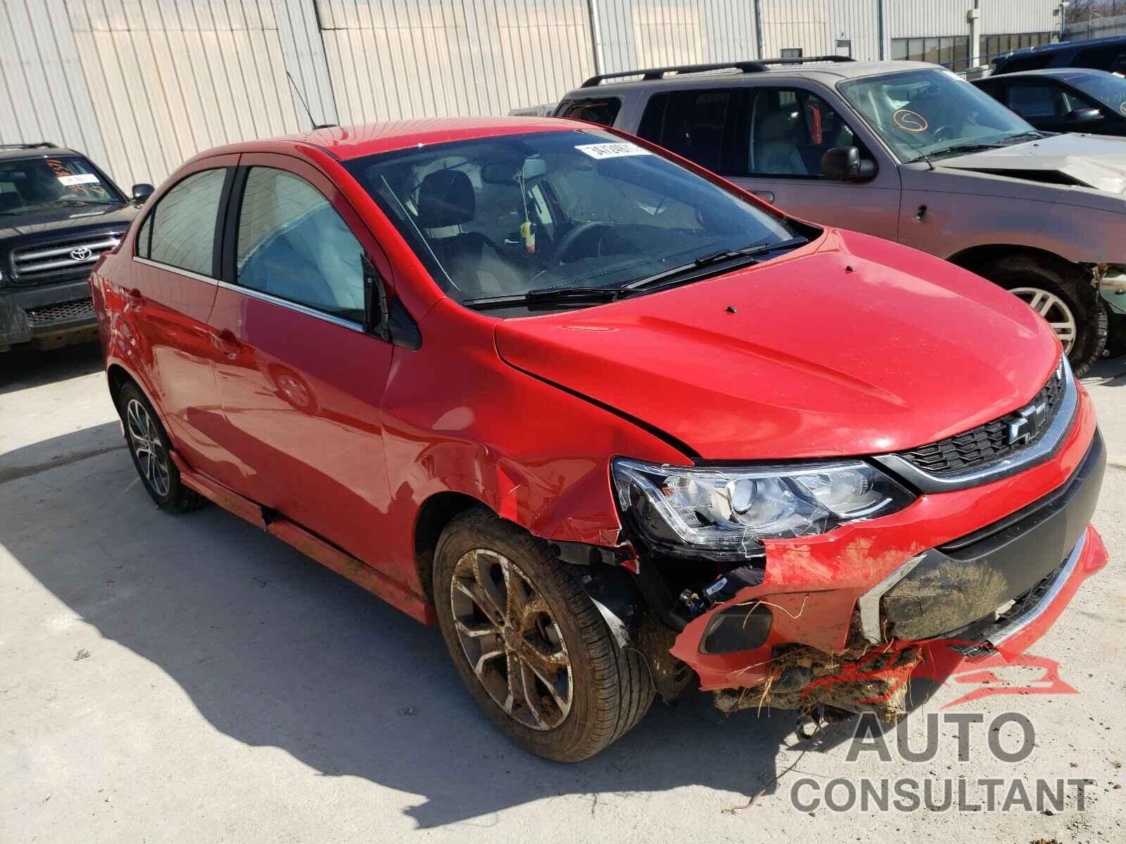 CHEVROLET SONIC 2020 - 1G1JD5SB6L4125711
