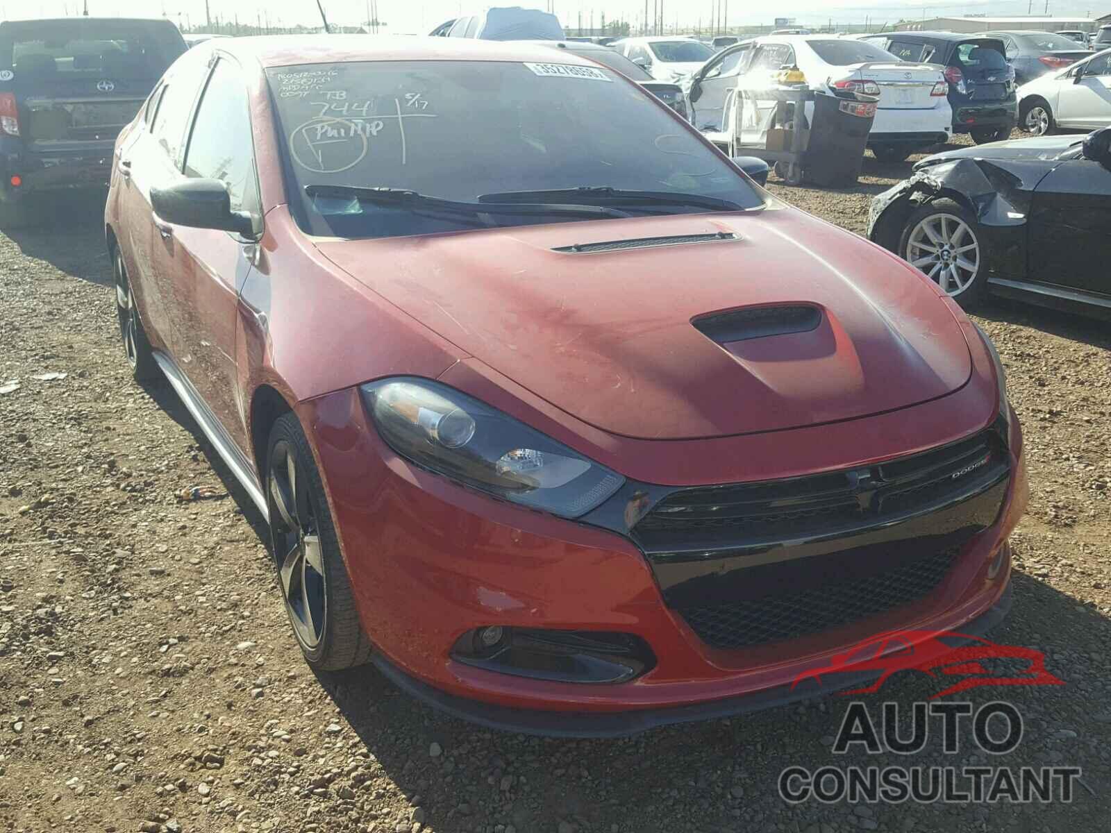 DODGE DART 2016 - 1C3CDFBB8GD630097