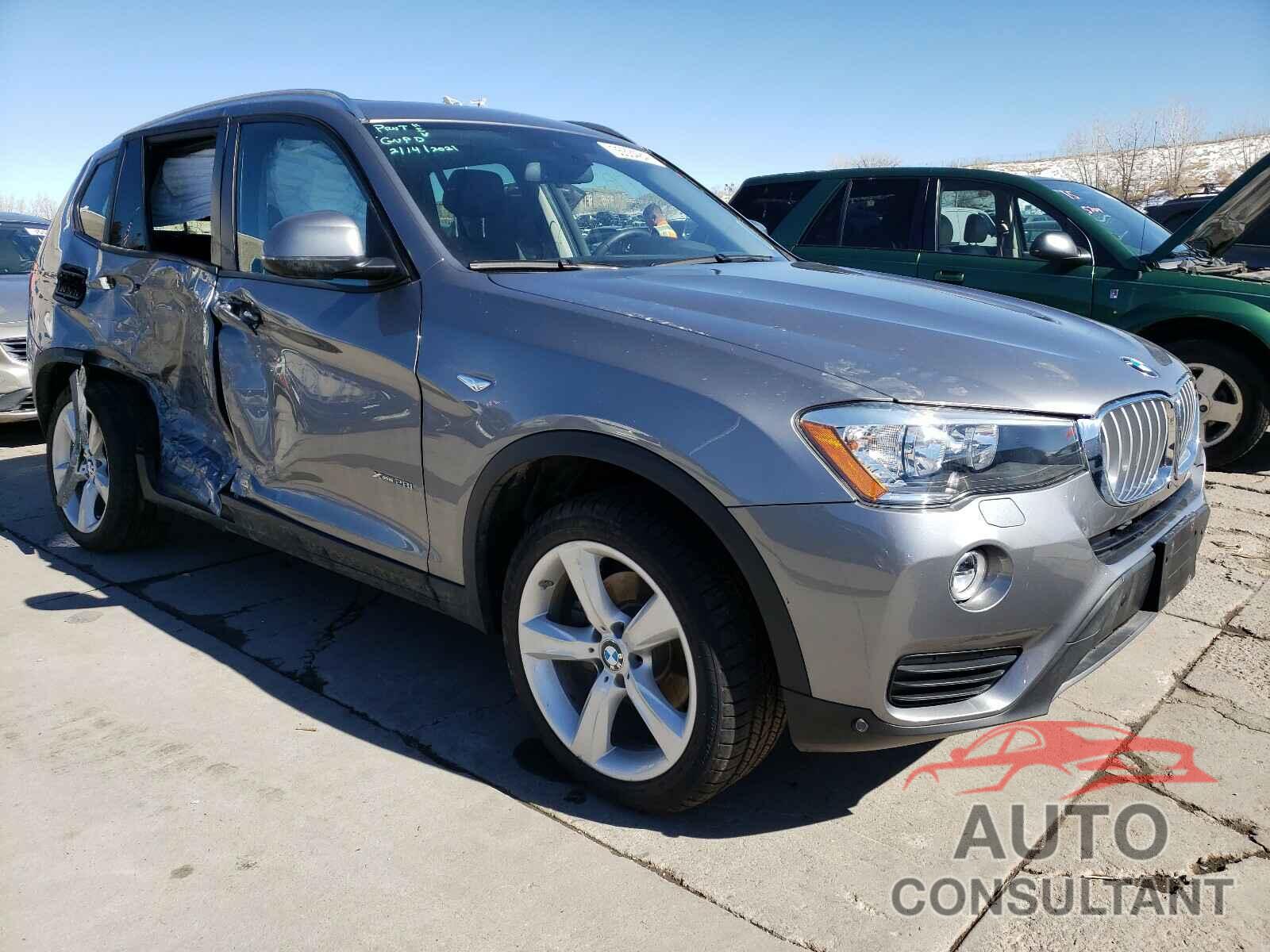 BMW X3 2017 - 5UXWX9C35H0T24684