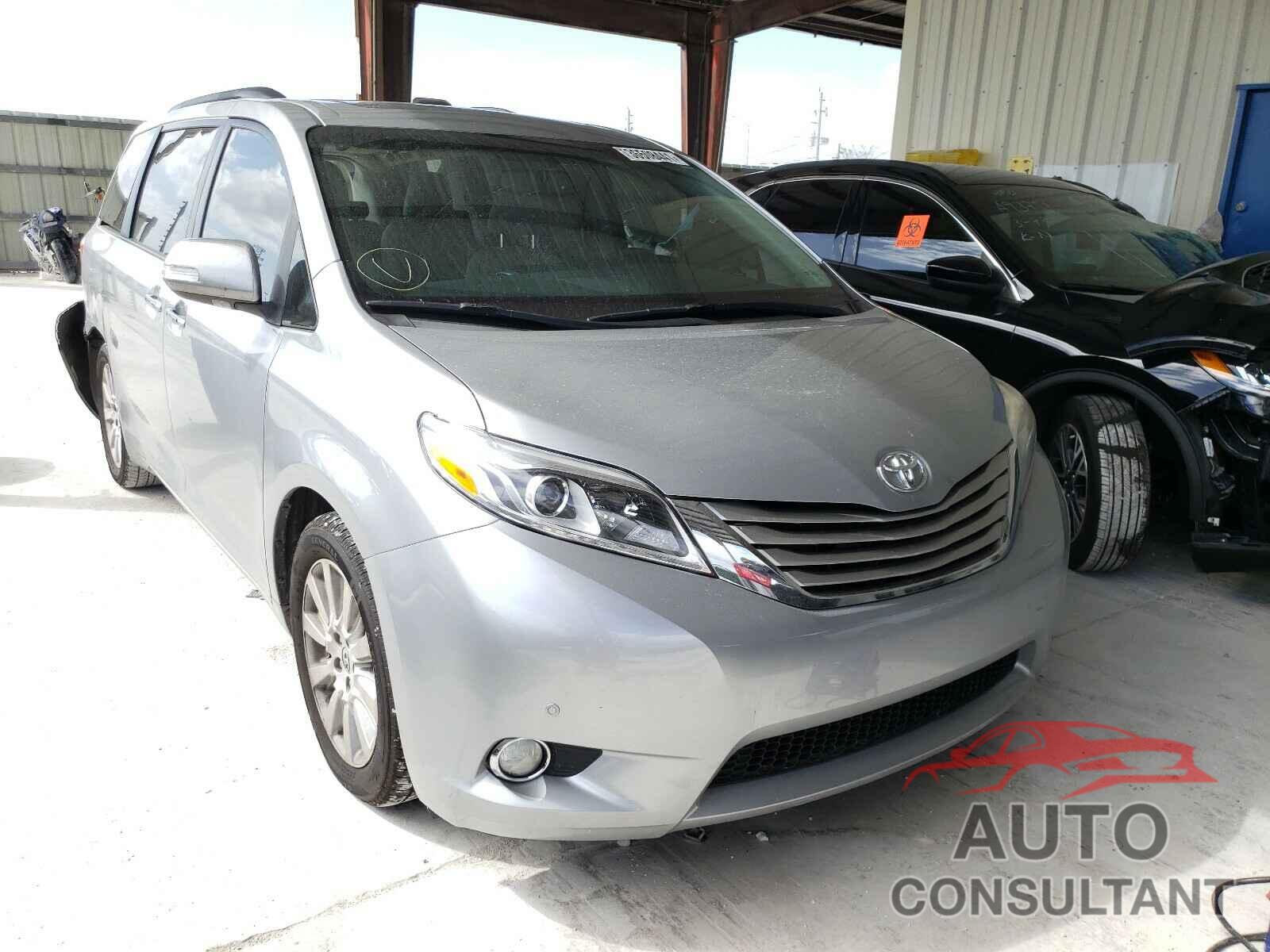 TOYOTA SIENNA 2016 - 5TDYK3DC4GS754528