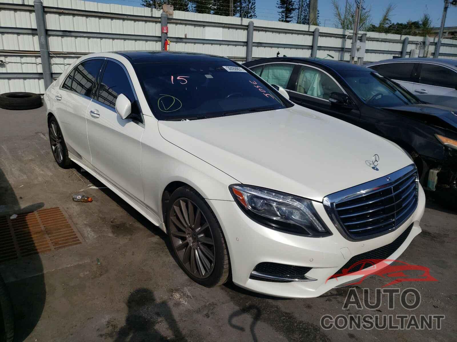 MERCEDES-BENZ S CLASS 2016 - WDDUG8CB2GA244333