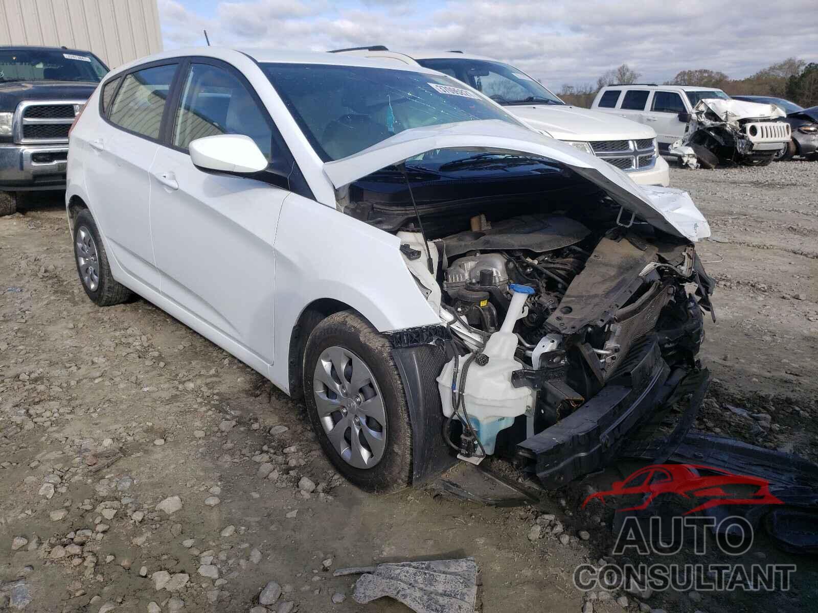 HYUNDAI ACCENT 2017 - KMHCT5AE3HU348435