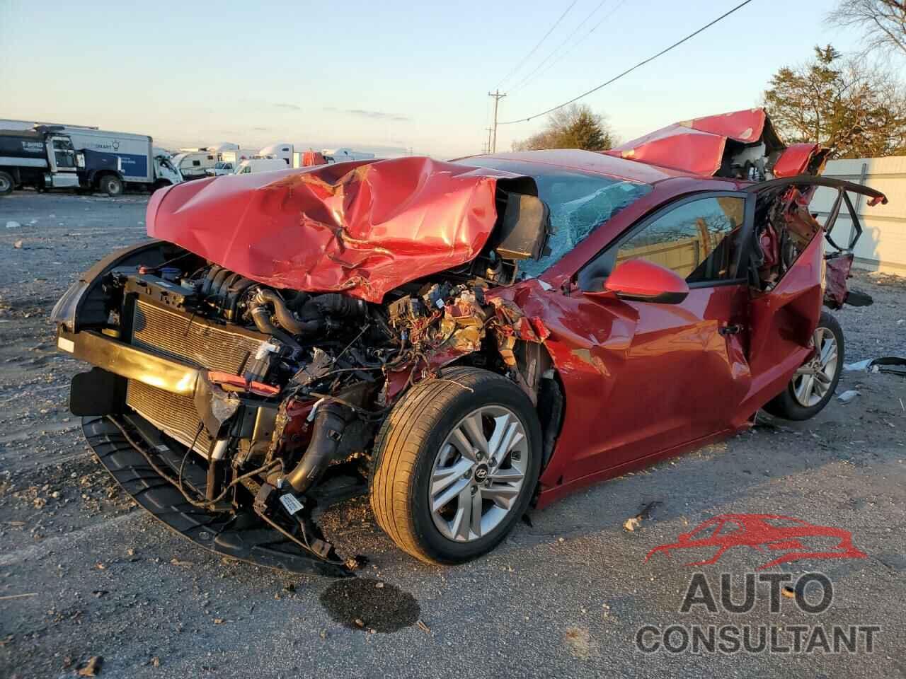 HYUNDAI ELANTRA 2019 - 5NPD84LF1KH464101