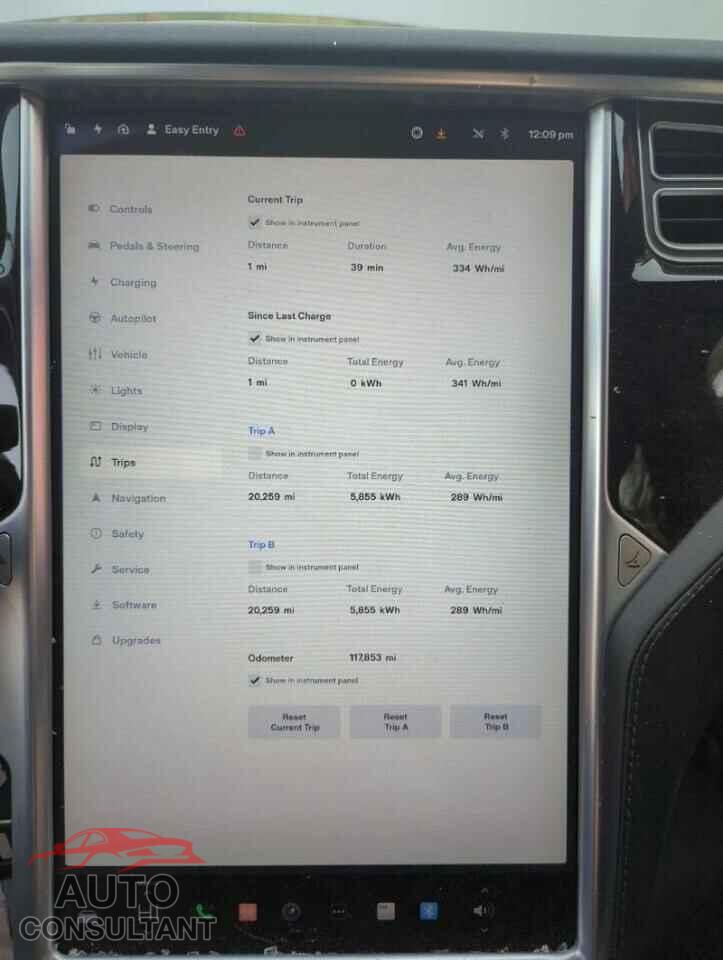 TESLA MODEL S 2017 - 5YJSA1E28HF210641