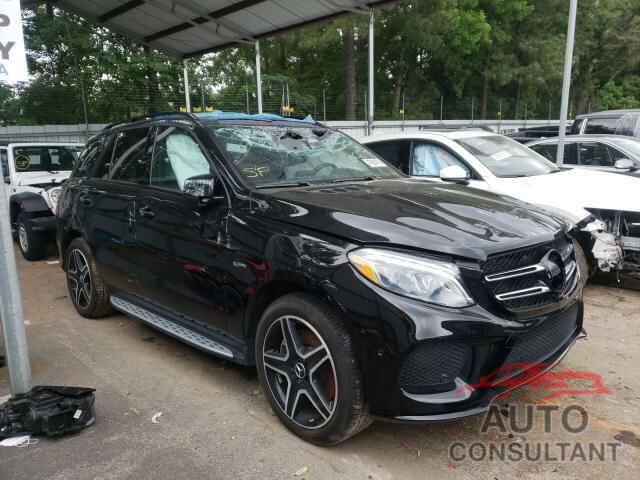 MERCEDES-BENZ GLE-CLASS 2017 - 4JGDA6EB4HA955378