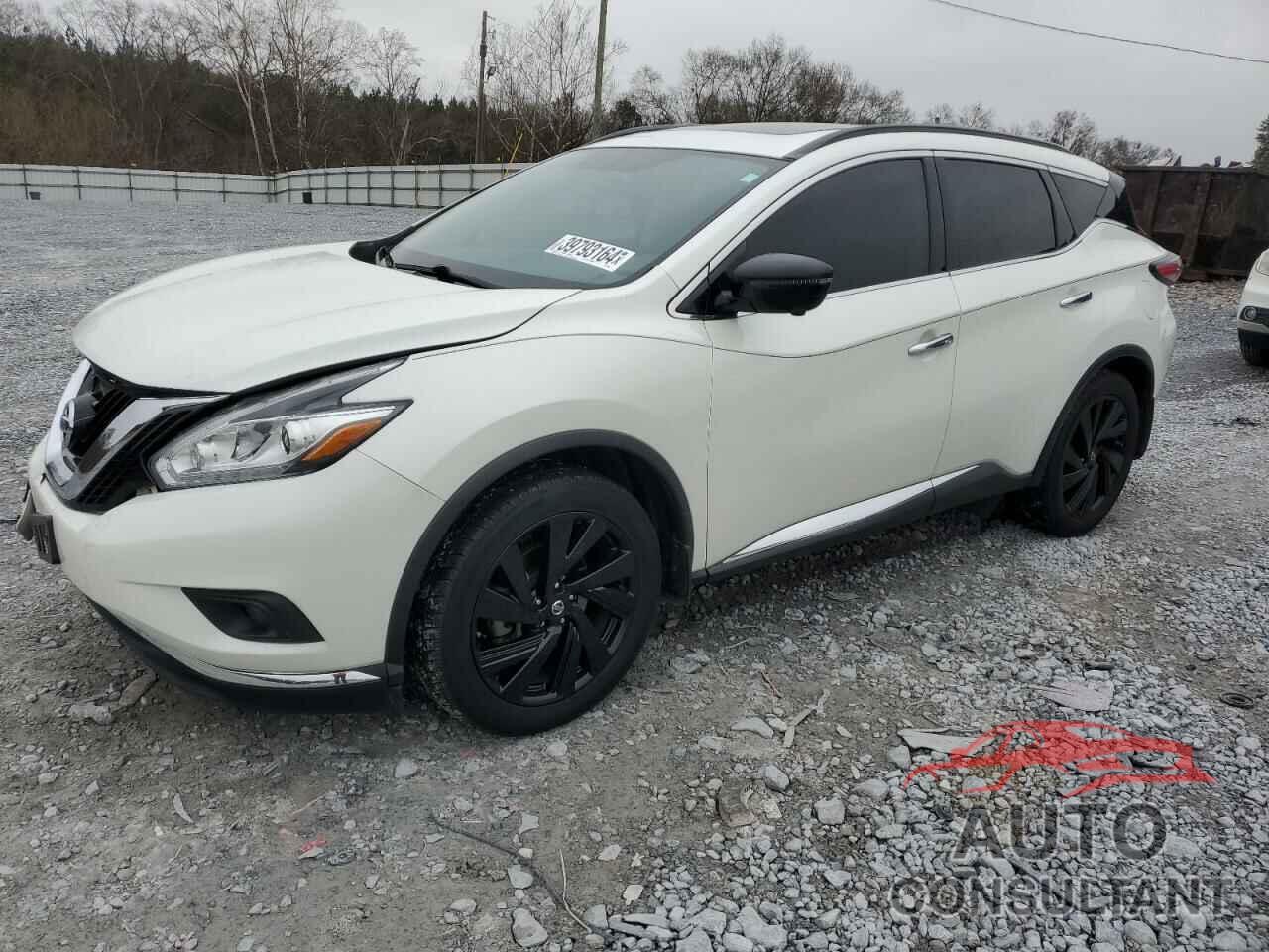 NISSAN MURANO 2017 - 5N1AZ2MG5HN160091