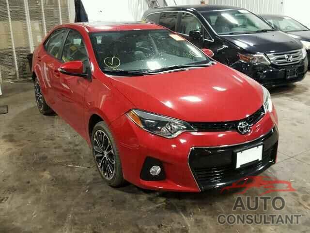 TOYOTA COROLLA 2016 - 2T1BURHE1GC670464