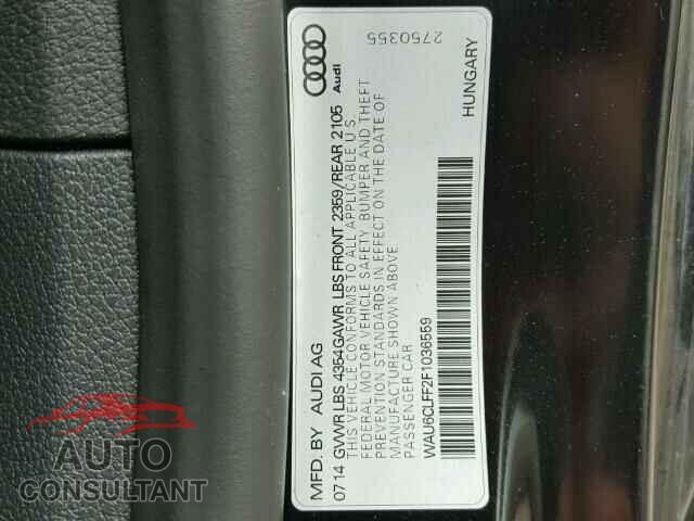 AUDI A3 2015 - WAU6CLFF2F1036559