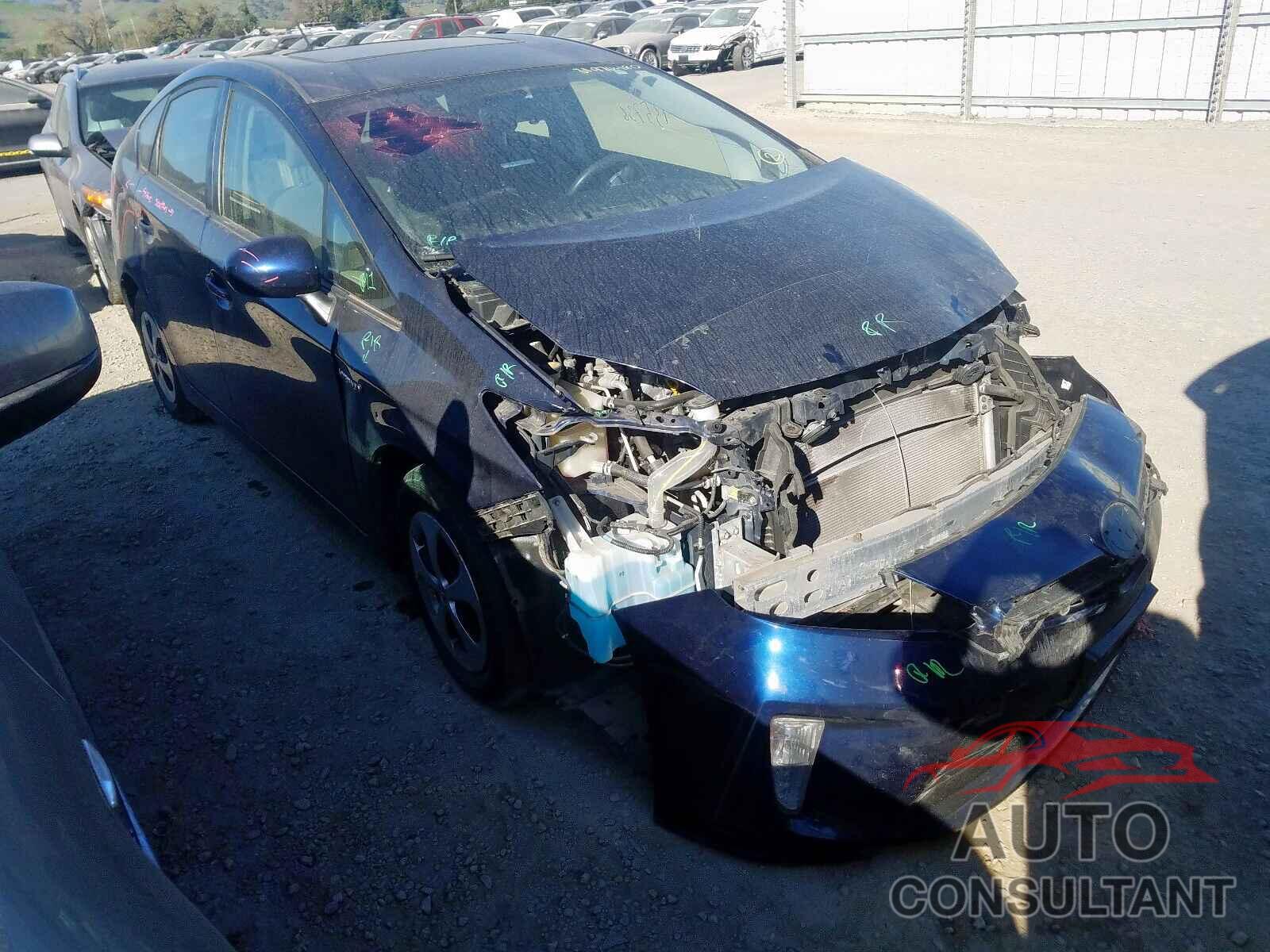 TOYOTA PRIUS 2012 - JTDKN3DU1C1524829