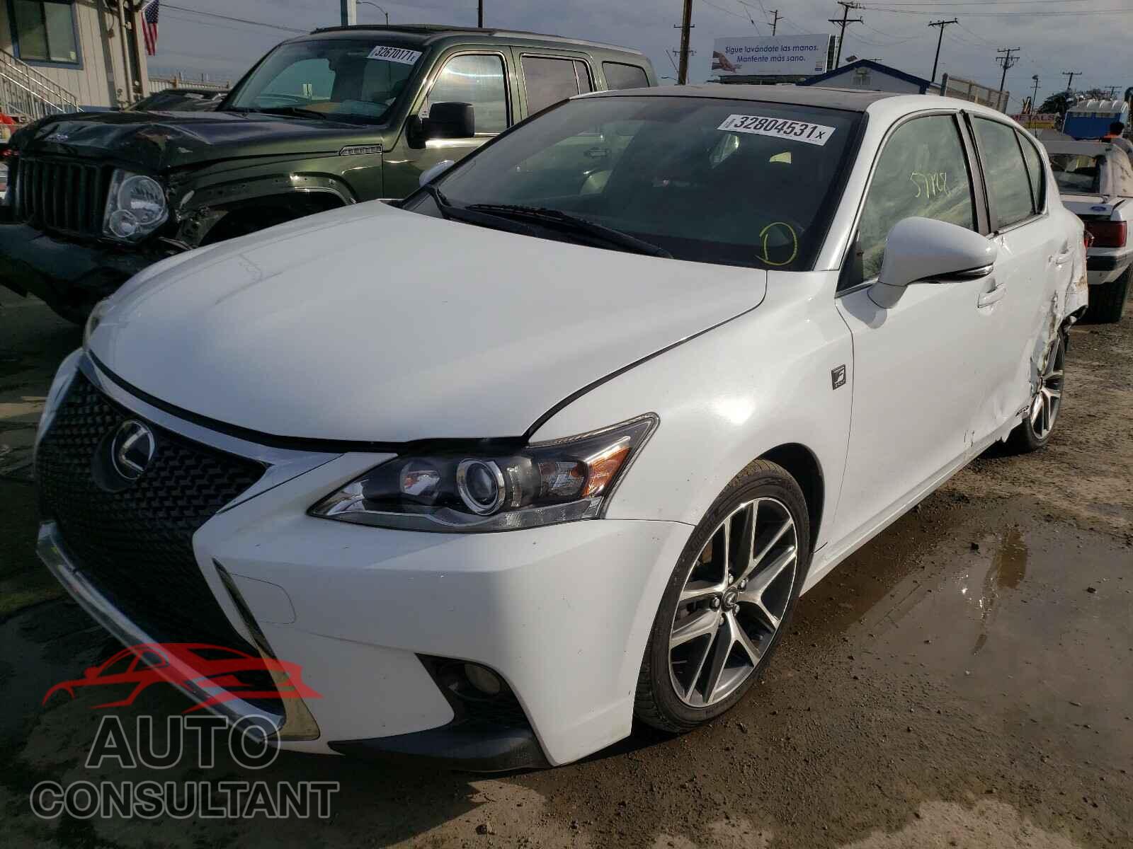 LEXUS CT 200 2016 - JTHKD5BH2G2267442