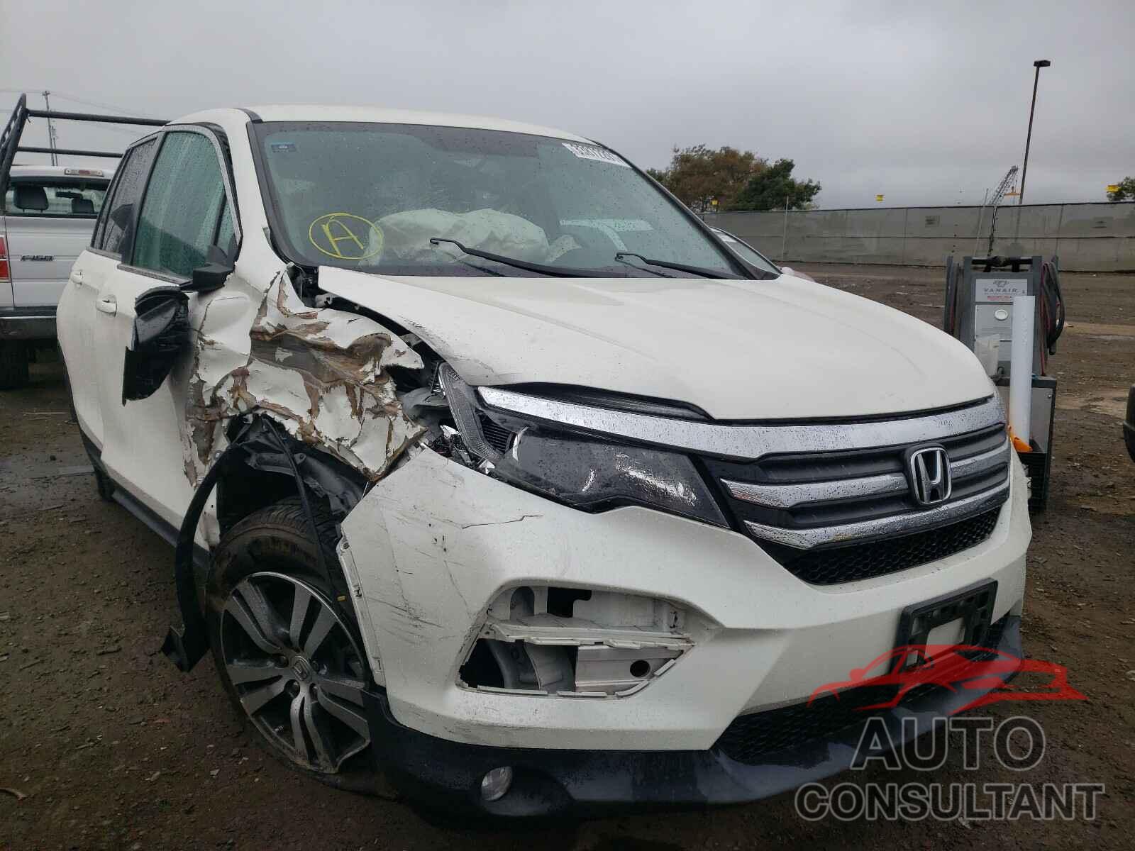 HONDA PILOT 2017 - 5FNYF5H34HB004823