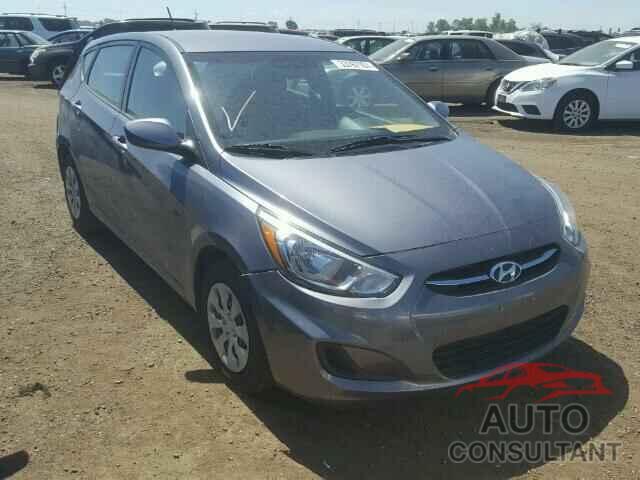 HYUNDAI ACCENT 2016 - KMHCT5AE0GU242331