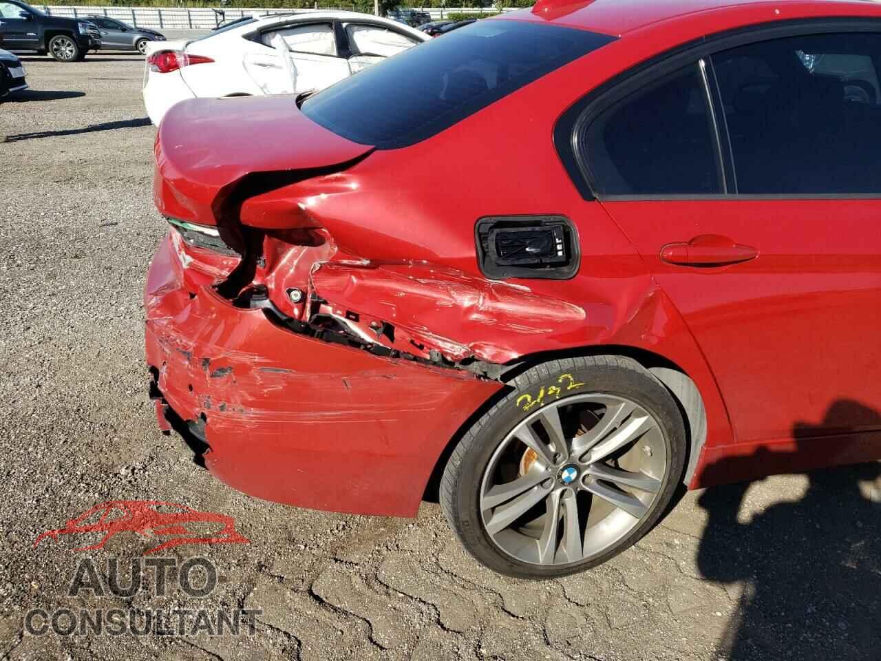 BMW 3 SERIES 2016 - WBA8E9G55GNU27727