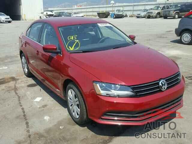 VOLKSWAGEN JETTA 2017 - 3VW2B7AJ9HM402995