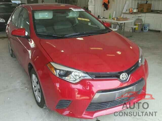 TOYOTA COROLLA 2016 - 5YFBURHE7GP485139