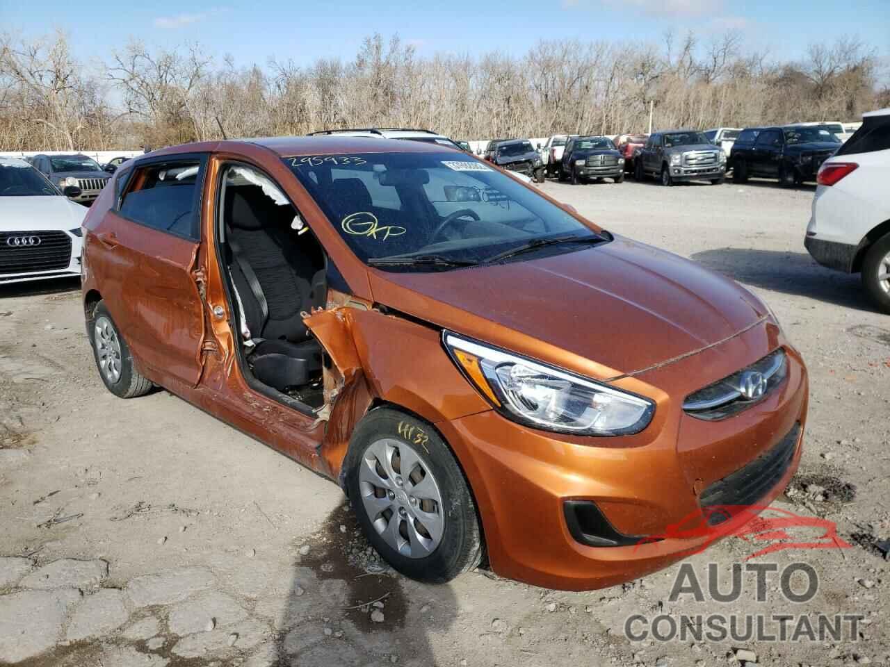 HYUNDAI ACCENT 2016 - KMHCT5AE7GU295933