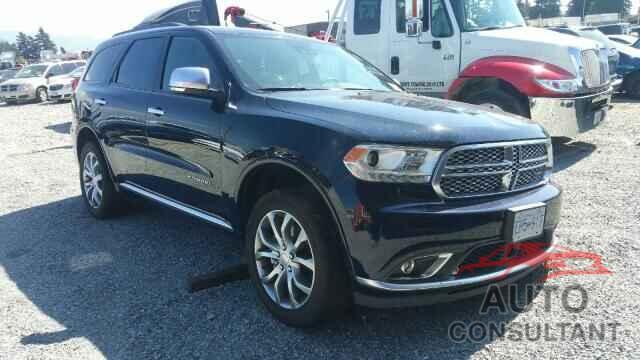 DODGE DURANGO 2017 - 1C4RDJEG4HC935524