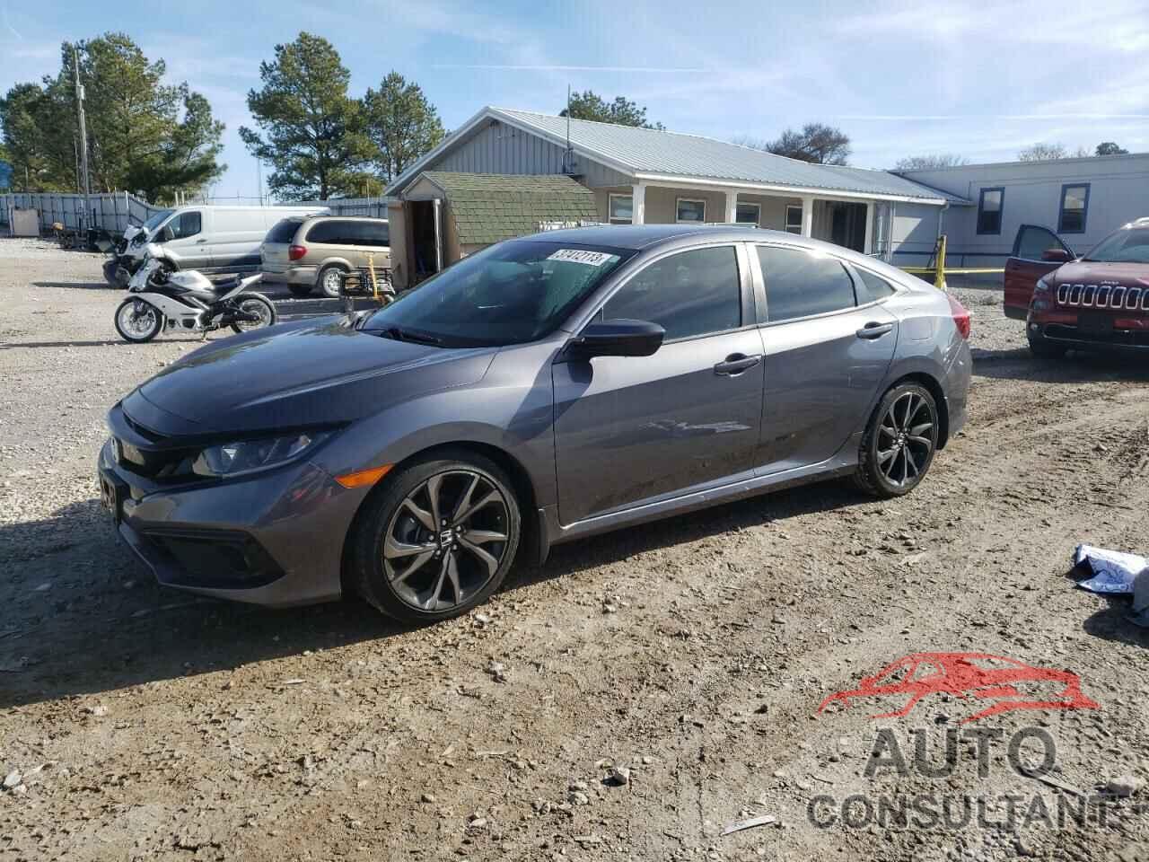 HONDA CIVIC 2019 - 2HGFC2F86KH590814