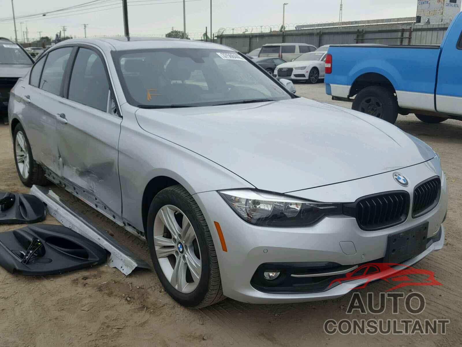 BMW 3 SERIES 2017 - WBA8B9G58HNU50106