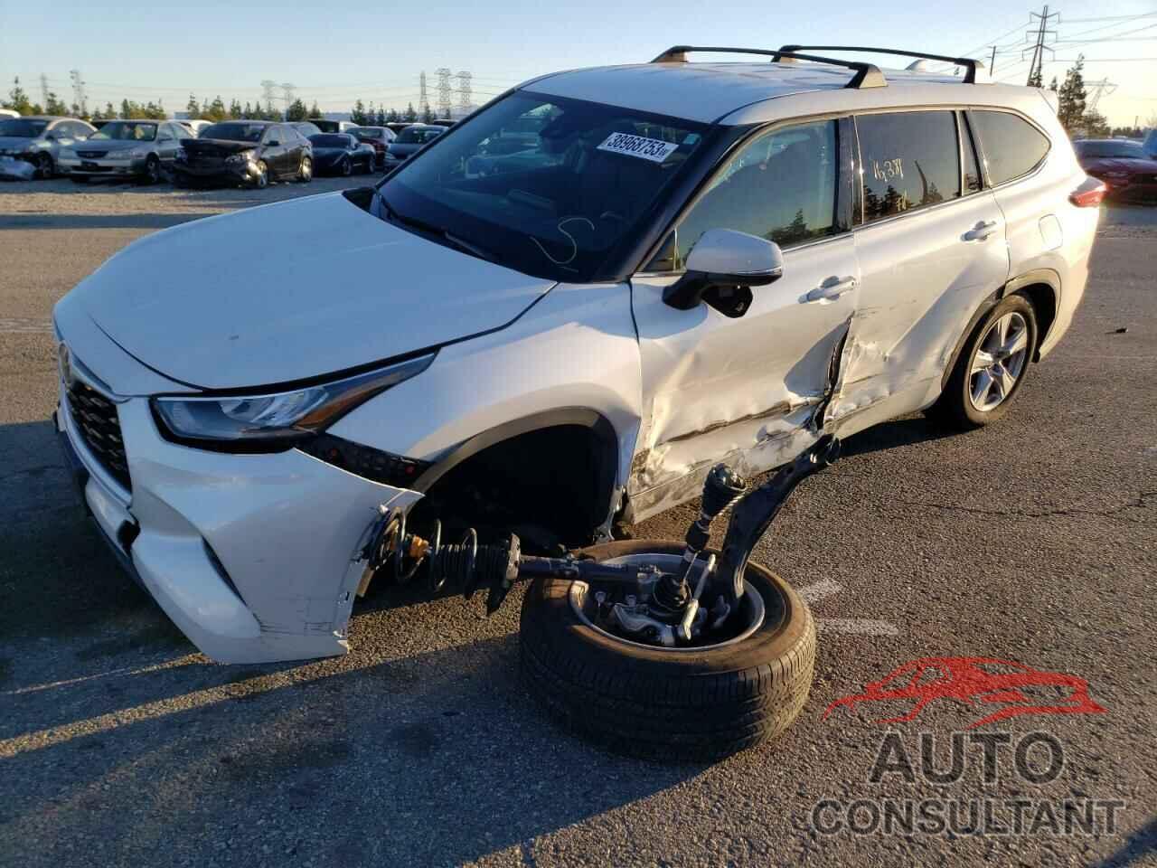 TOYOTA HIGHLANDER 2020 - 5TDZZRAHXLS014334
