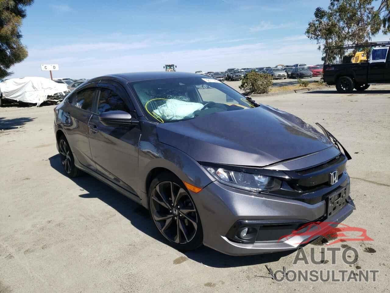 HONDA CIVIC 2019 - 19XFC2F82KE215013