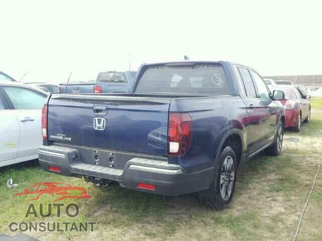 HONDA RIDGELINE 2017 - 5FPYK2F52HB003269