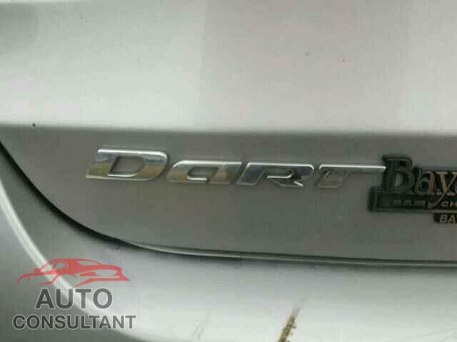 DODGE DART 2016 - 1C3CDFAA6GD653001