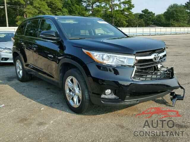 TOYOTA HIGHLANDER 2016 - 5TDYKRFHXGS157833