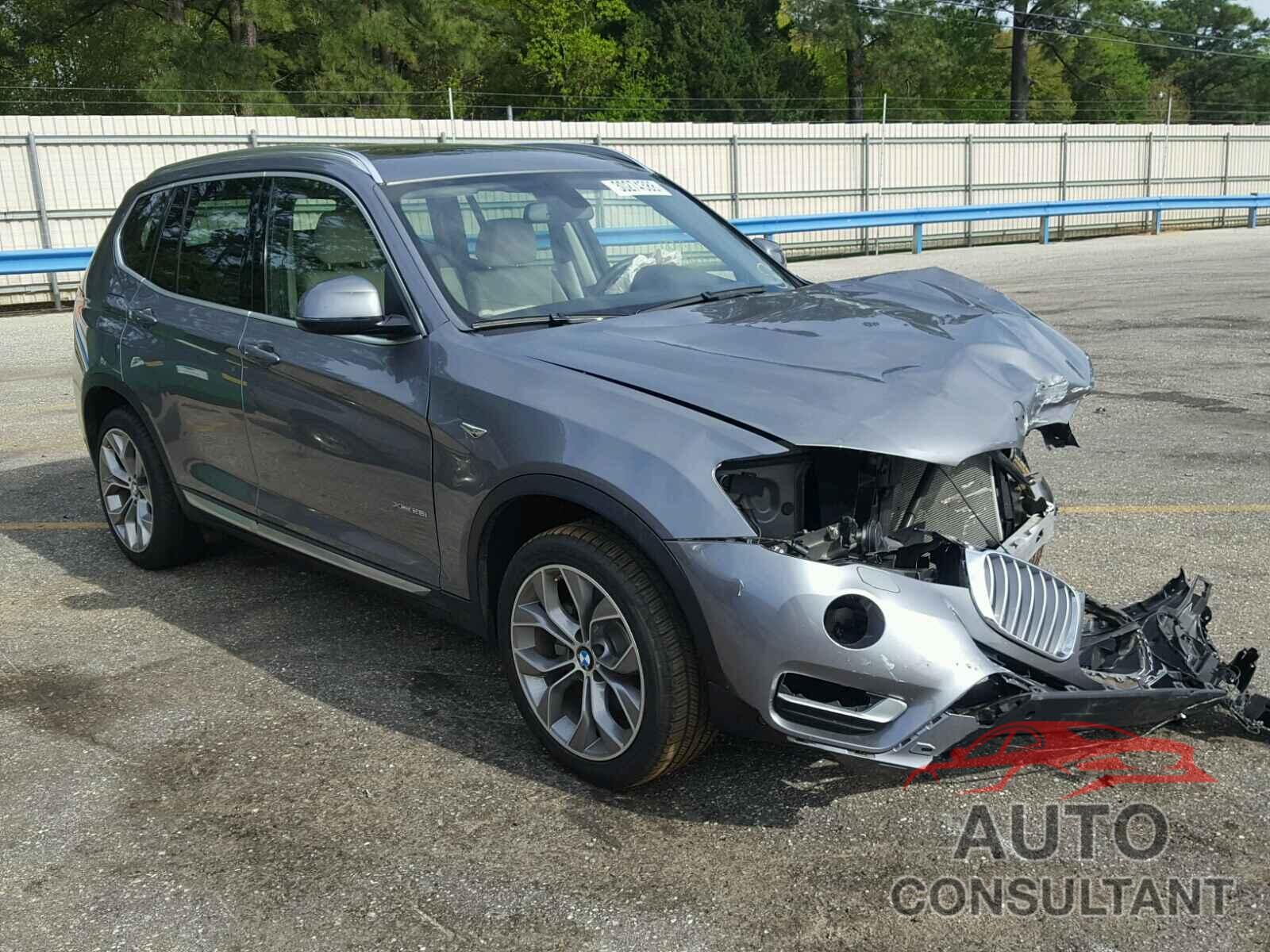 BMW X3 2016 - 5UXWX9C51G0D65932