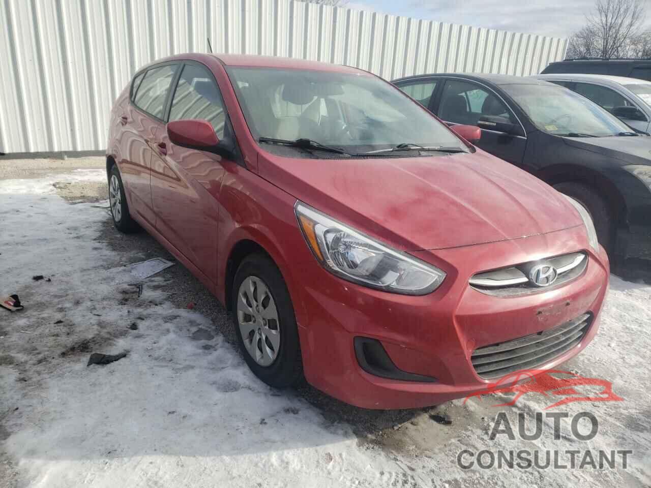 HYUNDAI ACCENT 2016 - KMHCT5AE9GU264747