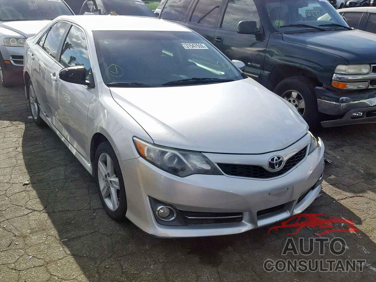 TOYOTA CAMRY BASE 2012 - 4T1BF1FK2CU165577