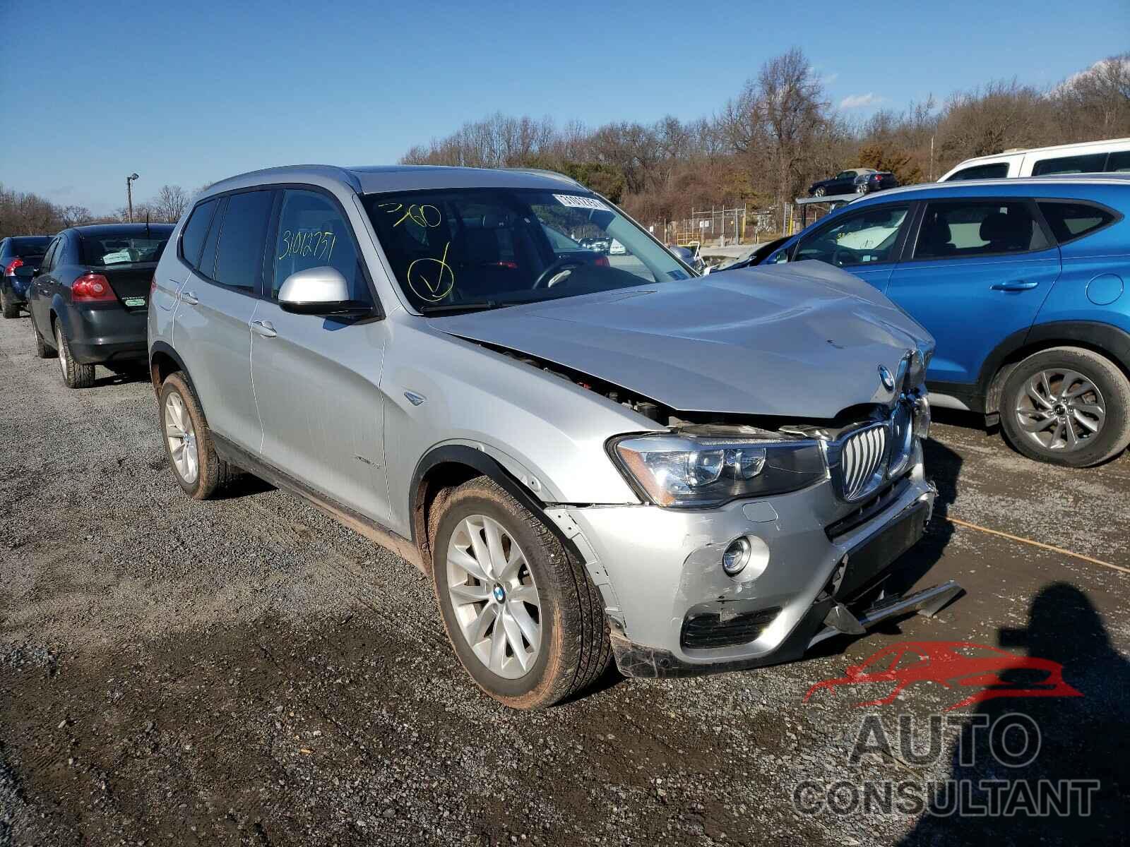 BMW X3 2016 - 5UXWX9C53G0D79816