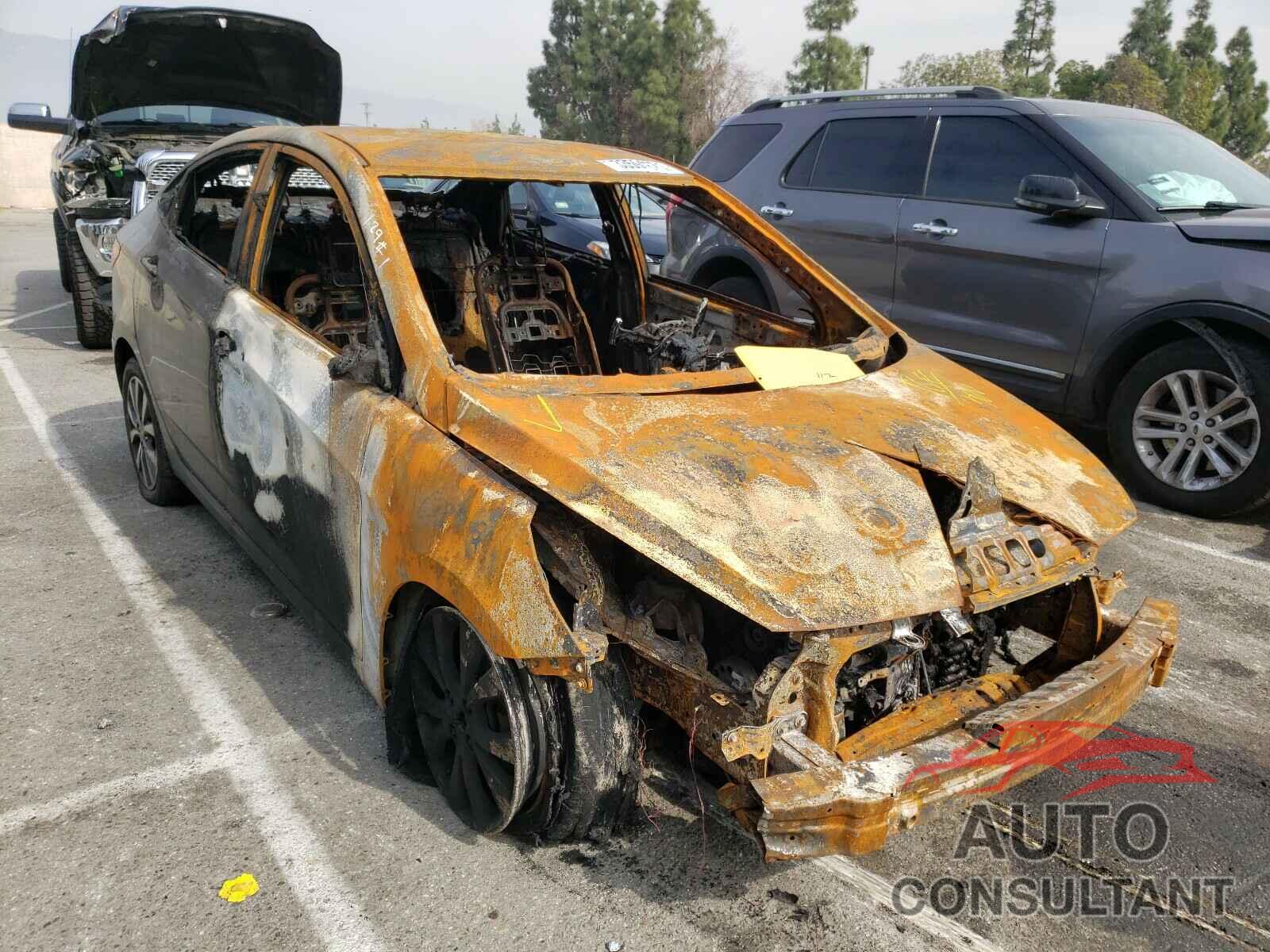 HYUNDAI ACCENT 2017 - KMHCT4AEXHU379742