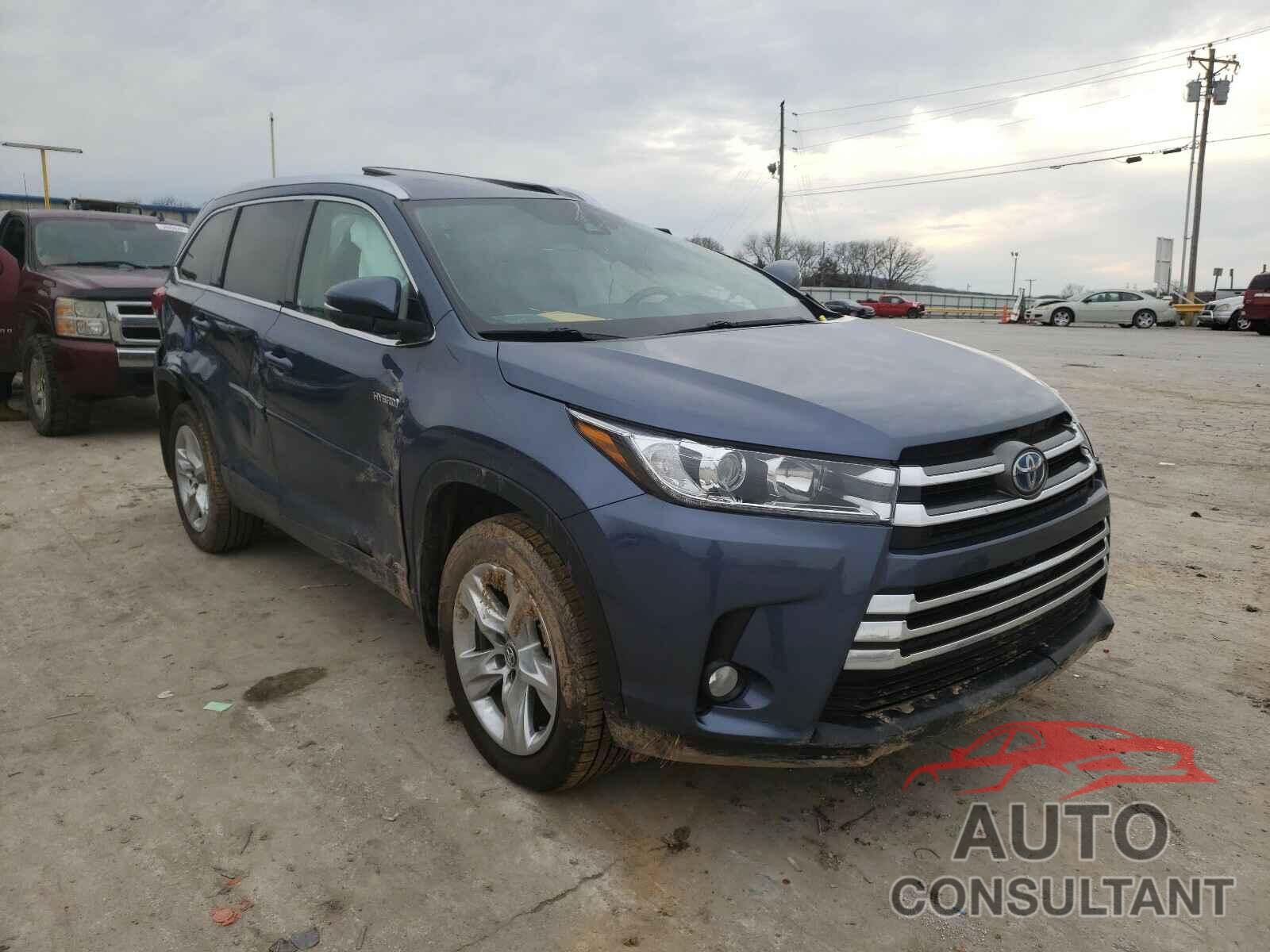TOYOTA HIGHLANDER 2017 - 5TDDGRFH4HS025202
