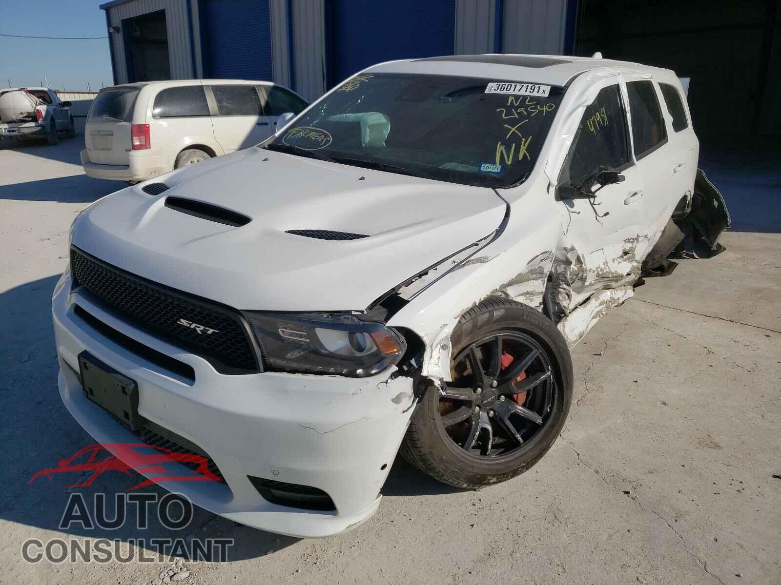 DODGE DURANGO 2018 - 1C4SDJGJ5JC219540