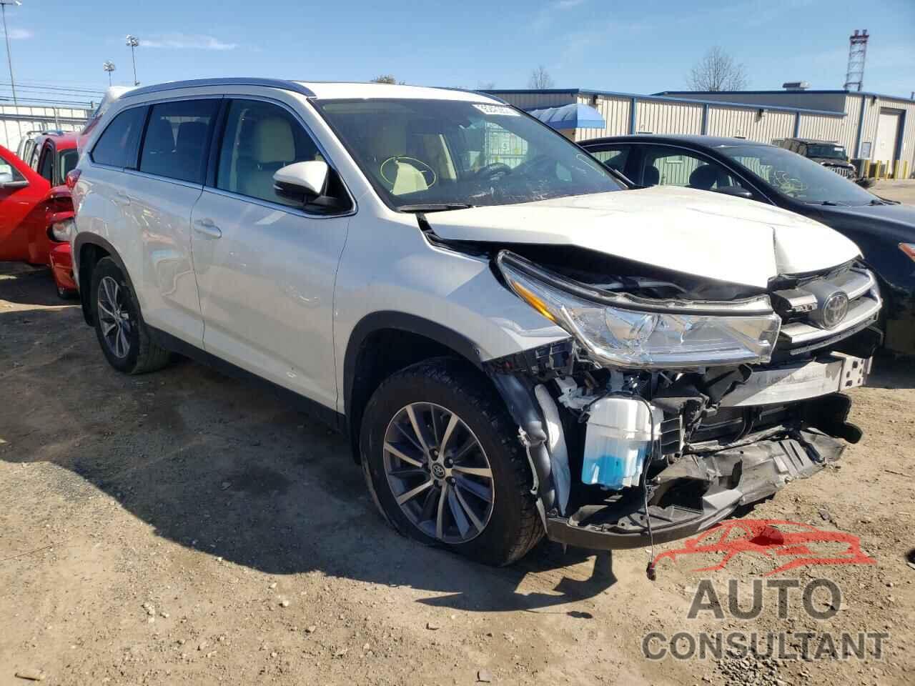 TOYOTA HIGHLANDER 2019 - 5TDJZRFH5KS618166
