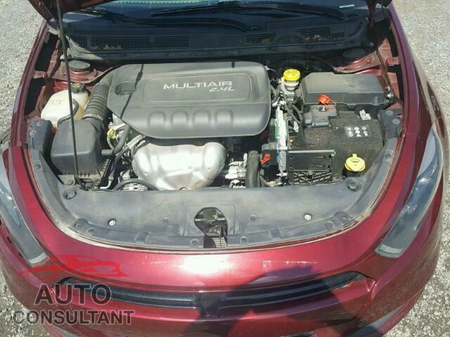 DODGE DART 2015 - 1C3CDFBB4FD370019